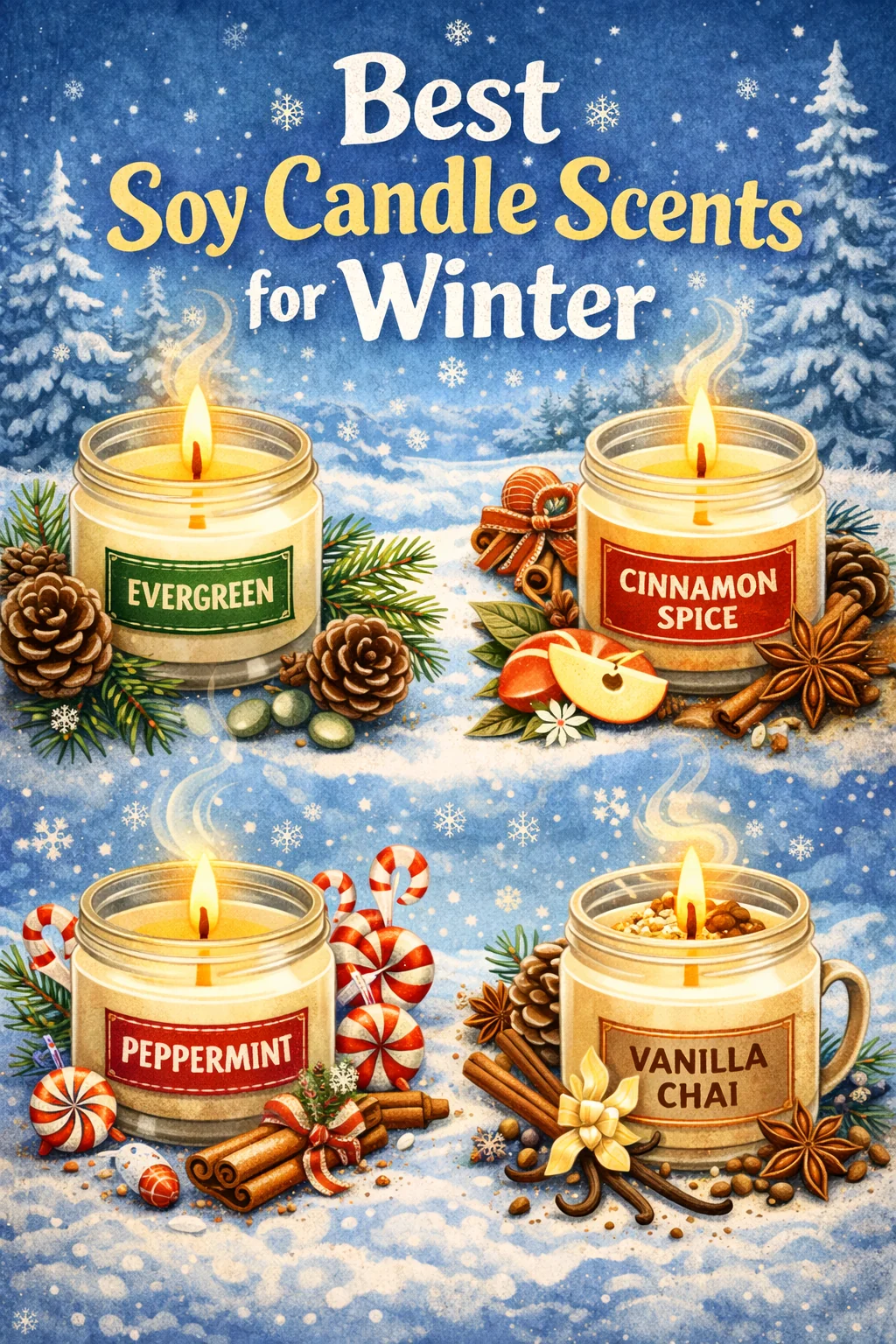 Best Soy Candle Scents for Winter