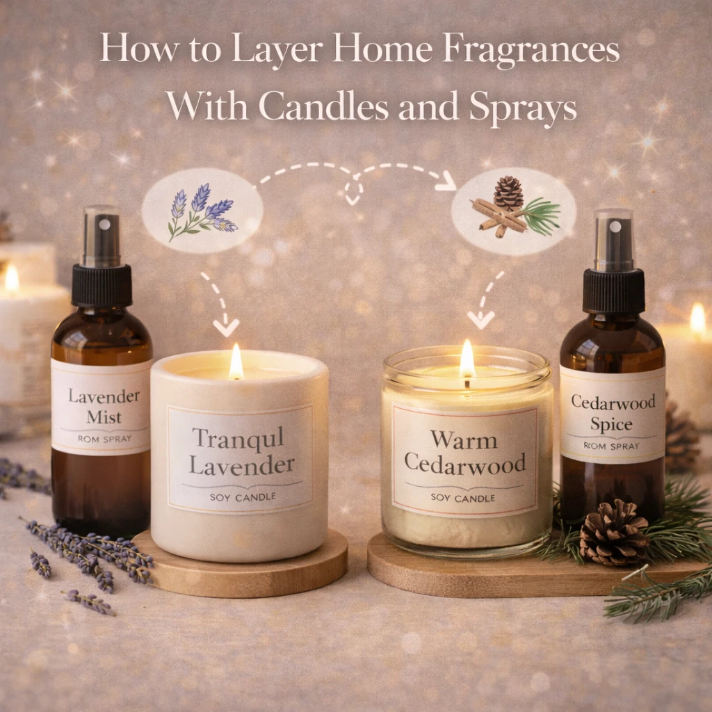 How to Layer Home Fragrances With Candles and Sprays