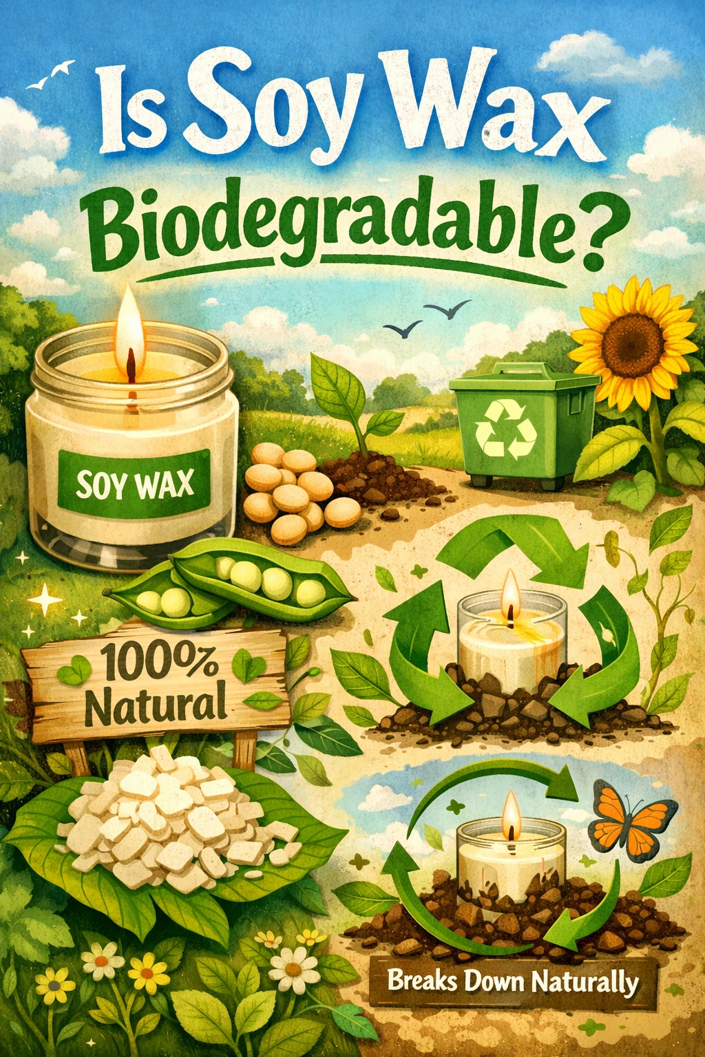 Is Soy Wax Biodegradable?