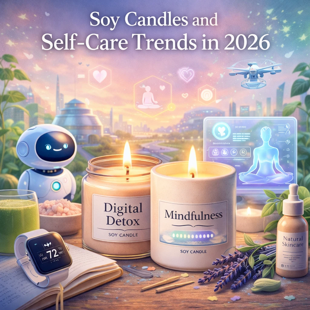 Sojų žvakės ir Self- Priežiūra tendencijos 2026